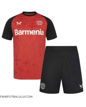 Bayer Leverkusen Echipament de Fotbal Replică 2024-25 Copii Acasa (+ Șorturi)